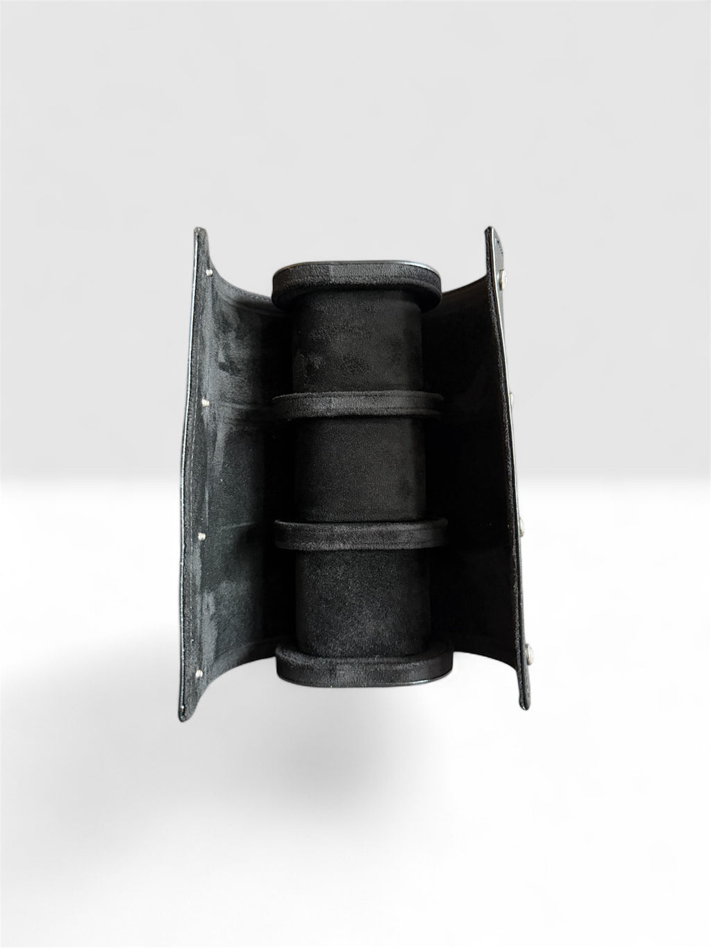 Black 3-Slot Watch Roll