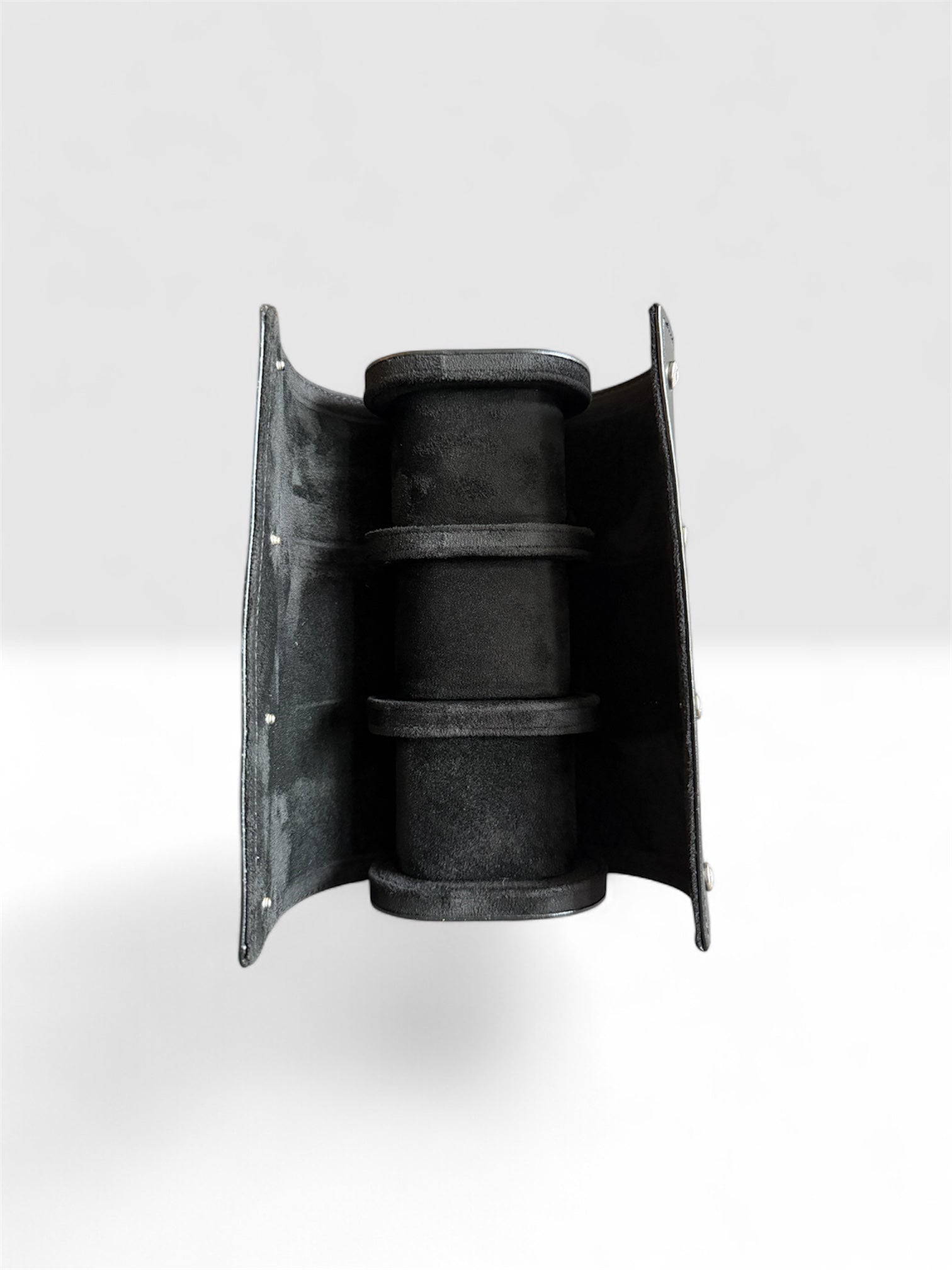 Black 3-Slot Watch Roll